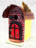 Fairy Garden Birdhouse, Backwater Studio, Folk Art, Mississippi
